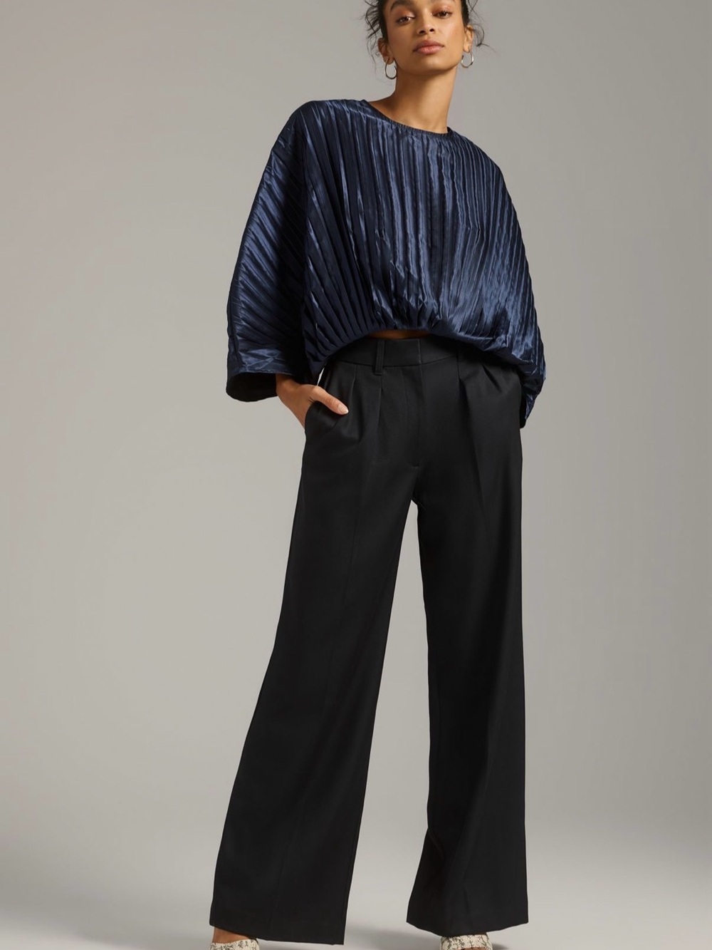 Nikasha Pleated Blouse